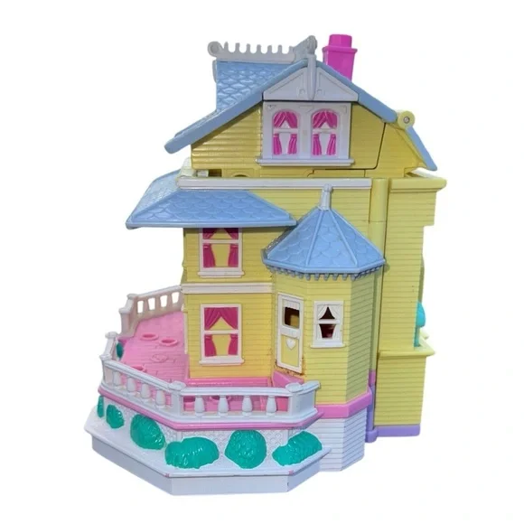 1995 Polly Pocket Pop-Up Party Play House Clubhouse ONLY Bluebird Toys 3 Stories - Picture 4 of 15